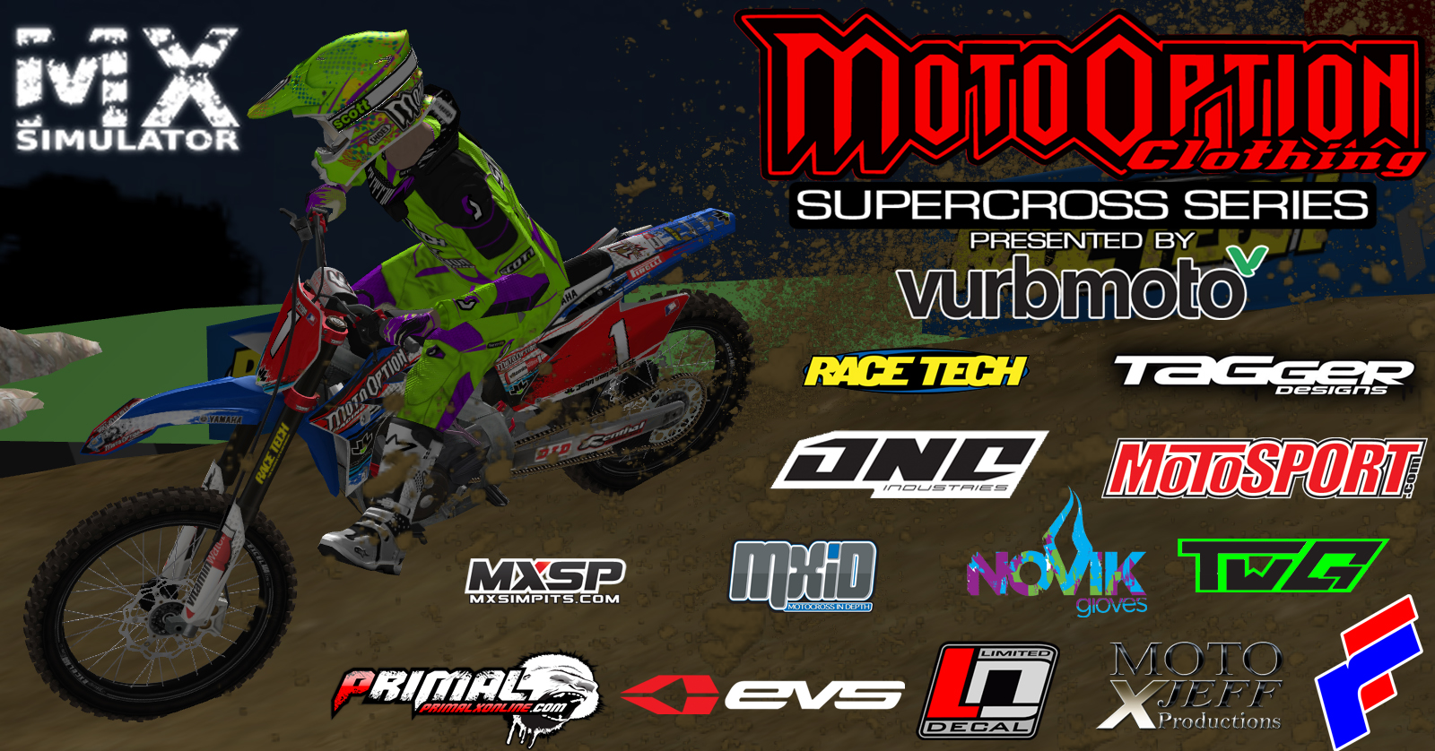 2012 MotoOption Supercross Series presented by VurbMoto